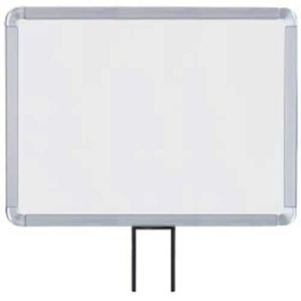 Lavi Industries , Horizontal Fixed Sign Frame, , 11" x 14", Unslotted, Satin 50-1131F7H-S/SA